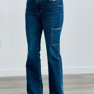 Judy Blue High Waist Cargo Jeans